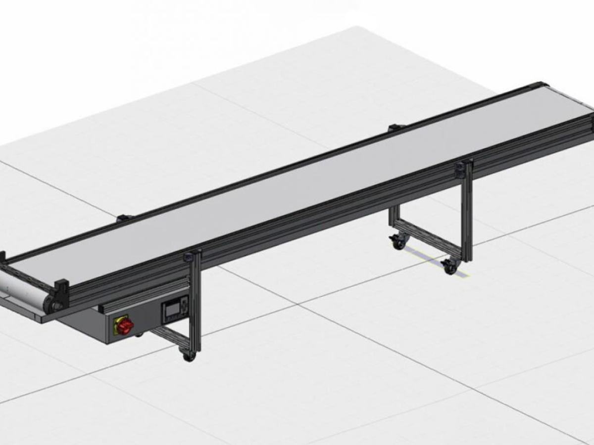 10079 Conveyor belt for lathe
