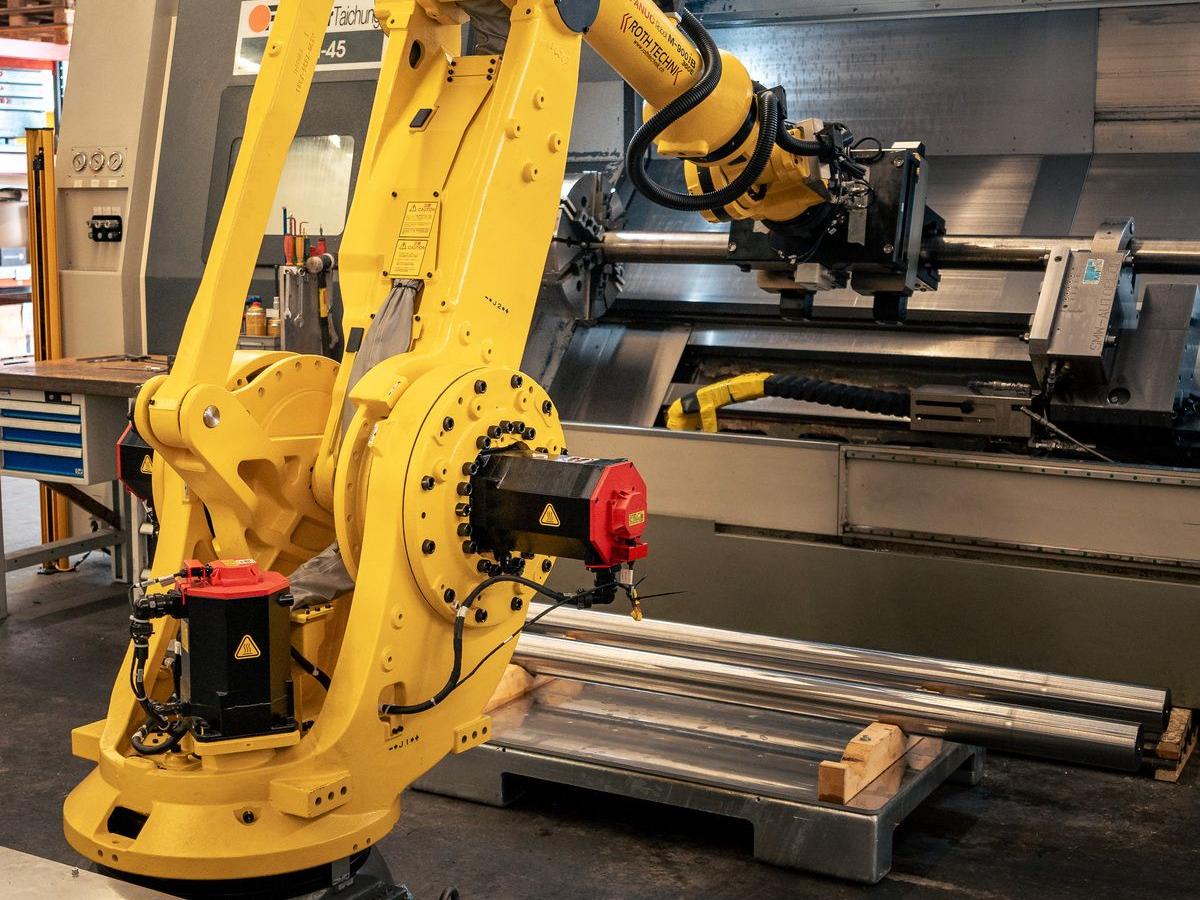 10353 grosse Drehbank Automatisiert